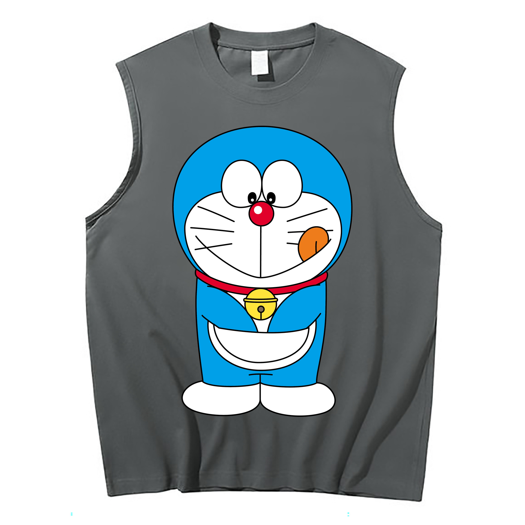 （画像用） ドラえもん Doraemon コットン100％タンクトップ（フロントプリント）